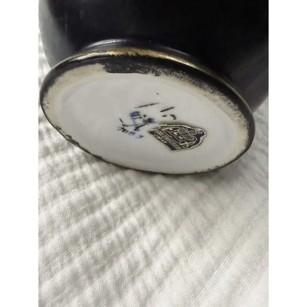 Vintage Hand Painted Pitcher Vase Original Arnart Creation Victorian Shabby Rose